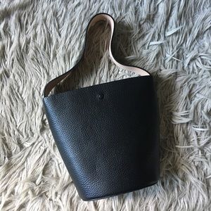 Cuyana Black Bucket Bag